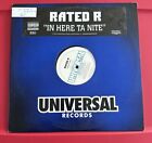 Vinyl Rated R Hip Hop Single In Here Ta Nite Universal Records 2003 Umg Rap
