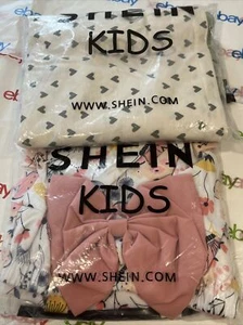Shein Girls Multicolor Dress Hat and 3 Tops Size 130 - Picture 1 of 9