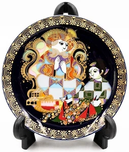 Rosenthal collector's plate Aladdin and Wonder Lamp VIII, Magic Garden IN BOX #8 - Picture 1 of 5