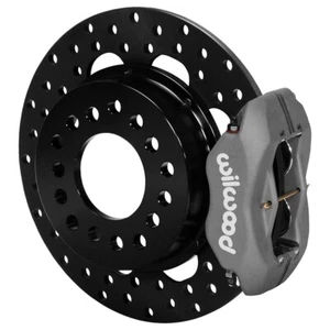 Wilwood Forged Dynalite Rear Drag Brake Kit 12 Bolt Chevy W/C-Clip Eliminator - Foto 1 di 2