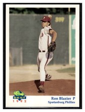 Ron Blazier 1992 Classic Best Spartanburg Phillies #10  Philadelphia