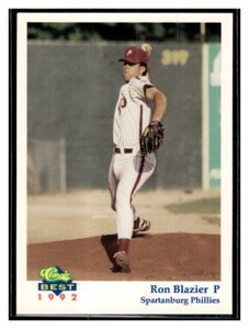 Ron Blazier 1992 Classic Best Spartanburg Phillies #10  Philadelphia
