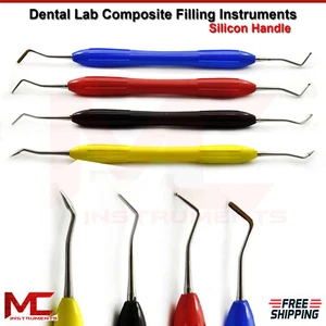 Dental Restoration Filling Composite Placement Mixing Instruments Silicon Handle - Bild 1 von 5