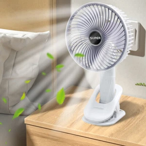 Portable USB charging small fan, handheld/clip-on/desktop small fan - Picture 1 of 12