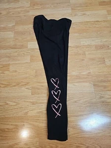 Victoria’s Secret PINK High Waist Black Size Medium Leggings. D1 - Picture 1 of 11