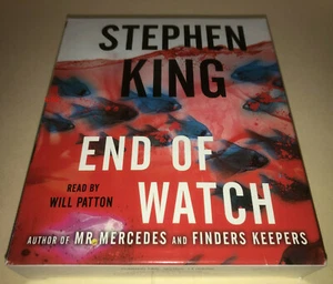 Stephen King End of Watch audio book CD Hodges Trilogy conclusion Will Patton - Imagen 1 de 6