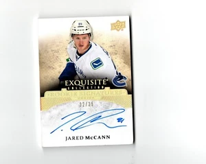 2015-16 15-16 Upper Deck Exquisite JARED MCCANN RC Auto #32/35 - Picture 1 of 2