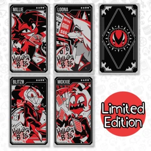 Helluva Boss Collectible Metal Cards Las Vegas Series Limited Edition Vivziepop - Picture 1 of 3