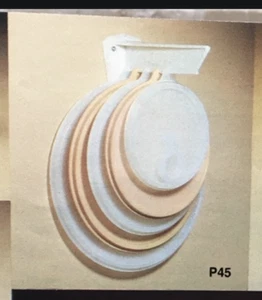 New Tupperware Lids Hanger - Attaches to  wall or cabinet White New - Picture 1 of 1