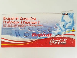 PLV Pub carton Publicite sur le Lieu de Vente COCA COLA et Brandt 40 cm 2003 - Bild 1 von 6
