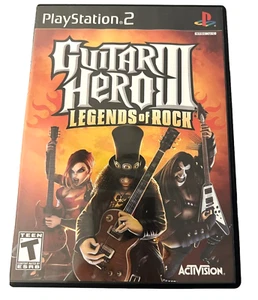 Guitar Hero 3 Legends of Rock Play Station 2 Welcome To The Jungle Rock n Roll - Picture 1 of 6