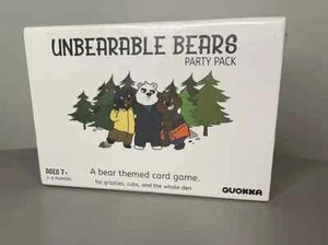 Unbearable Bears Party Pack Fun Family Game for Ages 7+ A Bear Themed Game - Picture 1 of 2