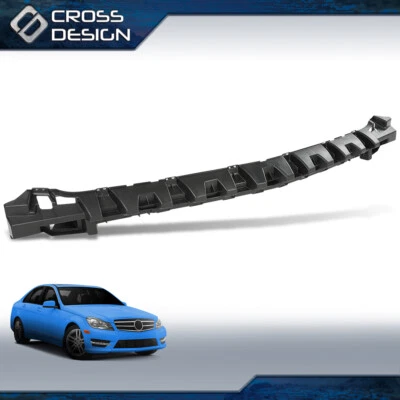 前中心保险杠盖加固适合 12-15 梅赛德斯奔驰 C250 C350 — 第 1/4 张图片