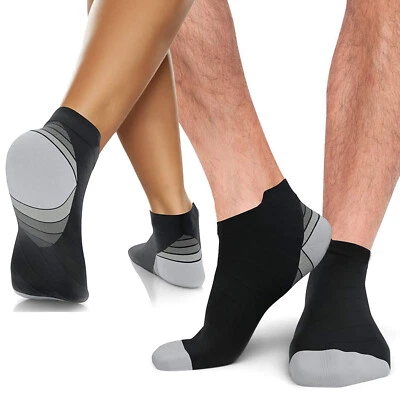 Calcetines de compresión manga tobillo soporte arco talón FASCITIS PLANTAR dolor pie EE. UU. Foto 1 de 4
