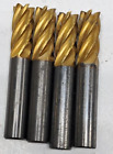 KENNAMETAL ENDMILL CUTTER 1/2" 6 FLUTE STAINLESS STEEL **LOT OF 4**