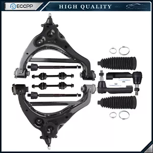 Front Control Arm and Ball Joint Tie Rod End Link For 2015 2016-2017 Ford F-150 - Picture 1 of 13