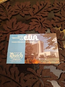Vtg TRAVEL GETTING AROUND THE USA Brochure Travel Tips For British Visitors - Picture 1 of 3