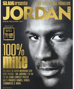 GOLD METAL: SLAM Presents JORDAN - Rewind Series Michael Jordan with Card #/94