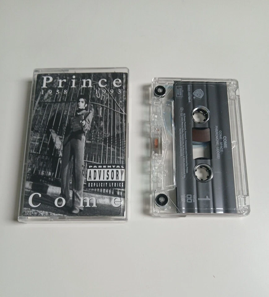 PRINCE COME  CASSETTE TAPE WARNER BROS 1994 - Image 1 of 1