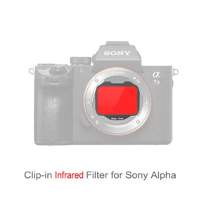 Kase Clip-in Infrared Filter for Sony Alpha Mirrorless Camera - Picture 1 of 8
