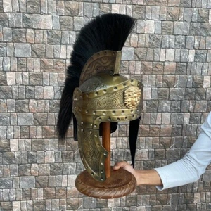 Casco de gladiador Maximus Casco de Russell Crowe para cosplay utilería armadura de gladiador - Imagen 1 de 4