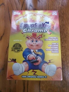 2021 Topps Chrome Garbage Pail Kids S4 Blaster Box GPK Series 4 Brand New Sealed - Picture 1 of 3