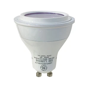 4PK - GE 5.5w LED MR16 GU10 3000K Dimmable Light Bulb - 50w equiv. - Picture 1 of 5