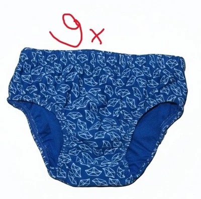 9x SCHIESSER Baby Jungen Badehose Badeslip Windelslip LF40 Gr.86/92 KONVOLUT - Bild 1 von 2