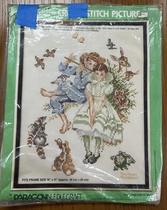 Paragon CROSS STITCH Kit # 0985 Norman Rockwell Sweet Song So Young READ - Picture 1 of 5