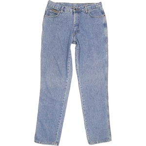 Wrangler Idaho Men Blue Straight Regular Jeans W35 L33 (81012) - Picture 1 of 5