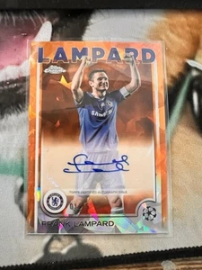 2024-25 Topps Chrome Sapphire UEFA Frank Lampard Auto 1/25 - Bild 1 von 2