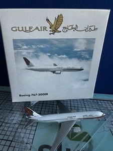 1:500 Herpa Gulf Air Golden Falcon Airlines Boeing 767 Jet Toy Model Set Metal - Picture 1 of 11