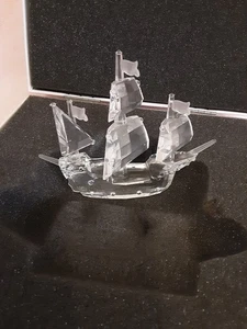Swarovski Crystal Santa Maria Galleon When We Were Young Series Original Box - Foto 1 di 4