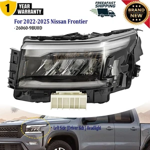 For 2022-2025 Nissan Frontier LED Headlight Assembly Driver Left Side 260609BU0D - Picture 1 of 17