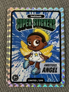2025 Veefriends Super Stickers Manga Series Ambitious Angel /299 Mint - Picture 1 of 2