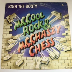 M.C. Cool Rock & M.C. Chaszy Chess – Boot The Booty LP 1988 VR-3302 33RPM VG/G - Picture 1 of 4