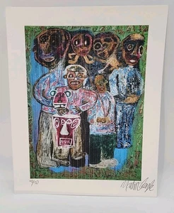 2020 Martin Coyle "Cool Breeze" Limited Edition Psychedelic Blotter Art - Bild 1 von 6