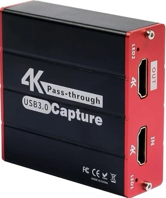 Mirabox USB3.0 HDMI Video Capture Card for Nintendo Switch, 1080P 60FPS HD Game - Image 1 of 4