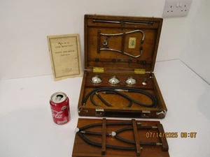"BIN-AURAL" VINTAGE WATER LEAK DETECTOR BY CAPAC 1955 - COMPLETE AND WORKING - Picture 1 of 15