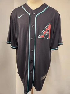 Nike MLB Arizona Diamondbacks Alternate Black Replica Jersey - Picture 1 of 2
