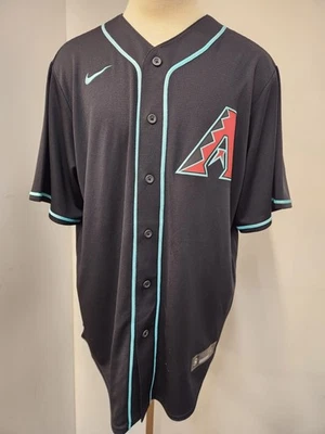 Nike MLB Arizona Diamondbacks Alternate Black Replica Jersey - Image 1 of 2