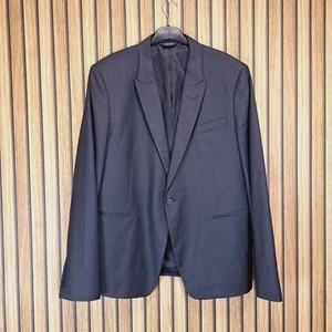 Paul Smith Jacket Blazer Mens 44 XL The Kensington Grey 100% Wool One Button - Picture 1 of 11