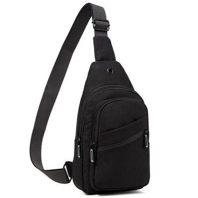 Bolso Bandolera Pequeño para Mujer Hombre, Mochila Bandolera Pecho Mochila Bandolera para... Foto 1 de 4