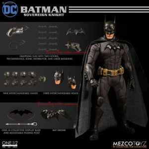 Mezco toyz 1/12 Dc Comics Sovereign Knight Batman Action Figure In Stock  Toys - Picture 1 of 8