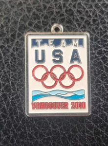 Team USA Vancouver 2010 Charm Olympia silberfarben - Bild 1 von 4