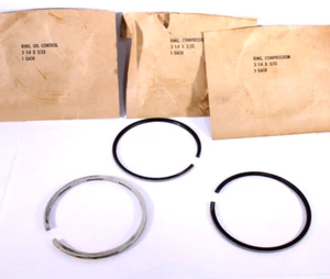 JUEGO DE ANILLOS DE PISTÓN DODGE M37 G741 G502 G507 24 G741-7347563 TALLA 0,40 OVERSIZE NOS - Imagen 1 de 3