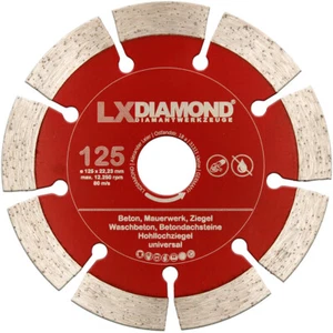 LXDIAMOND Diamant-Trennscheibe 125mm passend für Parkside PMNF Mauernut-Fräse - Bild 1 von 4