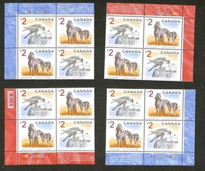 2005 Canada Scott#1691-1692 - Matched Set Plate Blocks - MNH - Picture 1 of 1