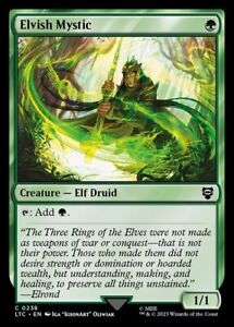 MTG - ELVISH MYSTIC - Lord of the Rings Co (C)