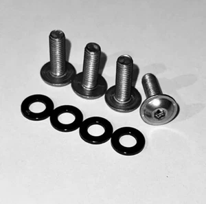 Jeep Wrangler JK Stainless Steel Cowl Screws Bolts Kit NEVER RUST Fasteners - Picture 1 of 4